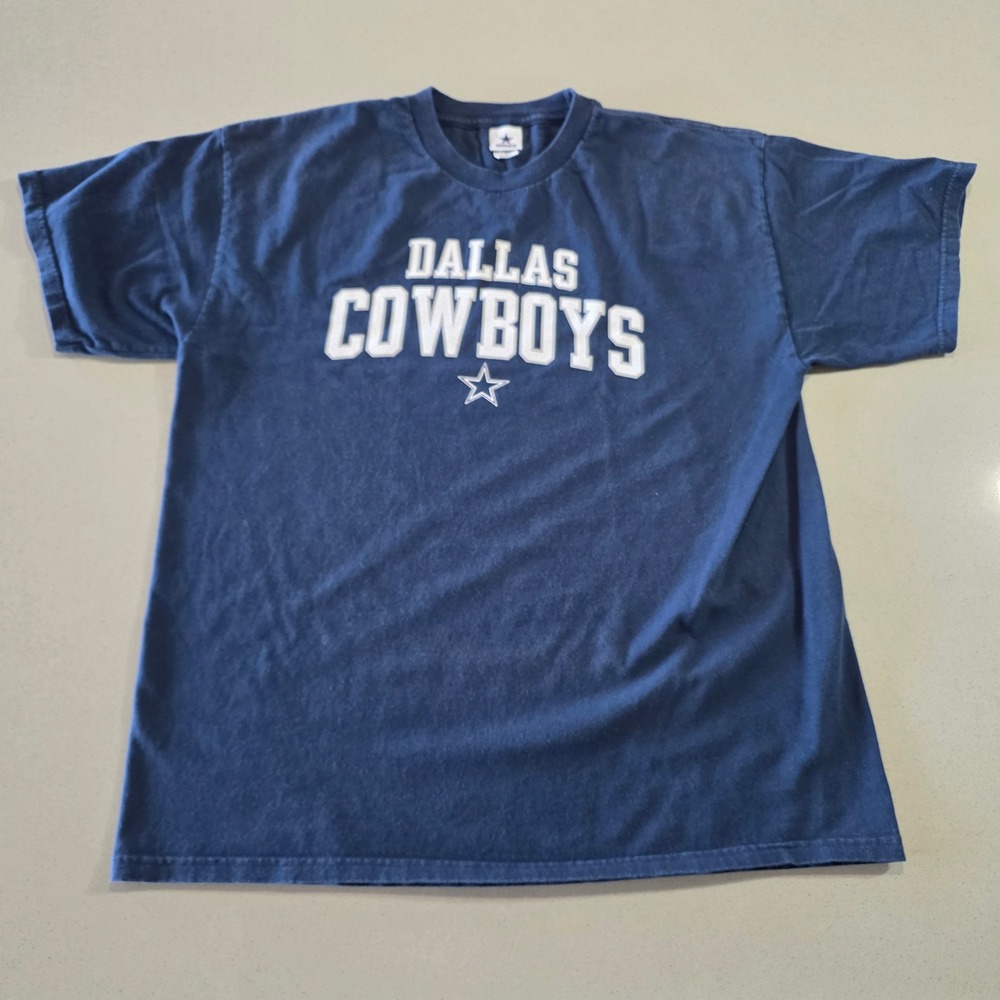 Dallas Cowboys Authentic Apparel‎ Navy Graphic T Vintage size XL NFL Football